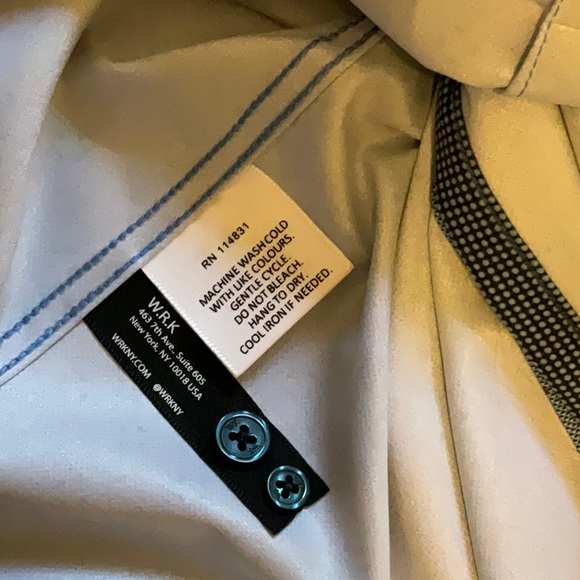 WRK 4-way stretch men’s shirt, dresses up or down! NWOT. - Picture 5 of 6